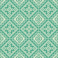 pixelated embroidery folk pattern N2