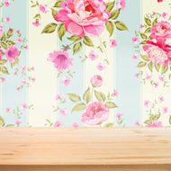 floral wallpaper N186