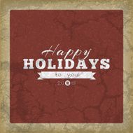 Retro Christmas Background N4