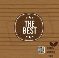Eco Organic food Stamps - Illustration N13