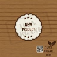 Eco Organic food Stamps - Illustration N14