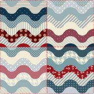 Patchwork in marine style