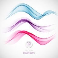 Smoke wave background Vector illustration N15