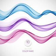 Smoke wave background Vector illustration N16