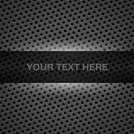Dark gray metal background N2