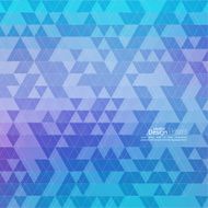Creative abstract triangle pattern N60