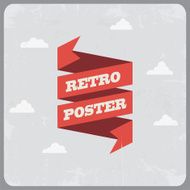 Vintage typography Background