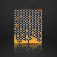 Hexagon Metal Banner N17