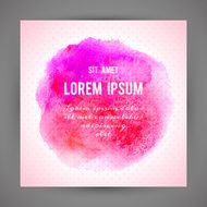 Designed abstract watercolor background design element N2