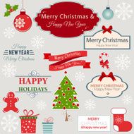 Christmas labels N29