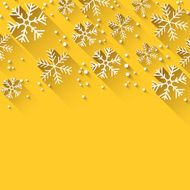 Christmas yellow abstract background