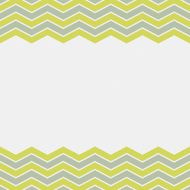 Chevron border pattern on textured paper