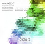 Multicolored mosaic background N114