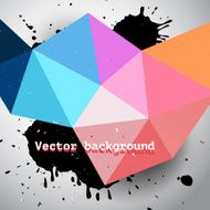 Abstract grunge geometric background N3