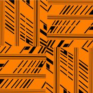 abstract black stripe pattern with yellow background N2