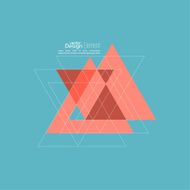 Abstract background with triangles N55