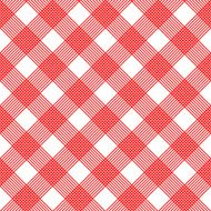 Checkered tablecloth Seamless vector