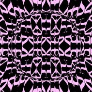 abstract pink pattern with black background N2