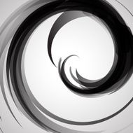 abstract black and white transparency curve pattern background
