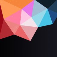 Multicolored backdrop