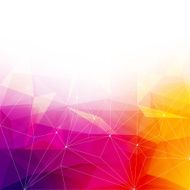 Colorful abstract crystal background N14