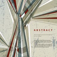 Vector abstract geometric background techno style illustration