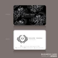 Floral Vintage Business cards Design N2