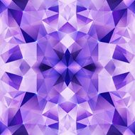 Violet crystal vector abstract seamless pattern