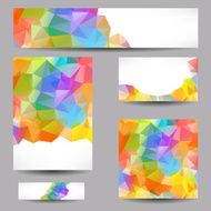 Templates with abstract geometrical triangles N2
