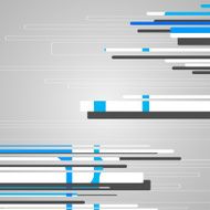 Abstract futuristic shapes N19