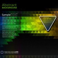 Multicolored mosaic background N117