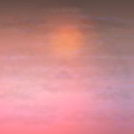 Sky Vector Clouds Sunset Background
