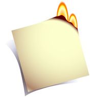Burning Paper N3