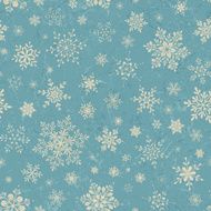 Vintage Snowflake Pattern
