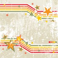 Retro illustration background N2