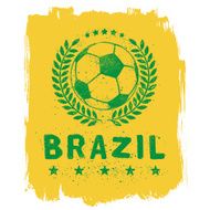 Brazil Soccer Sign