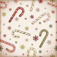 Seamless Candy Cane Background