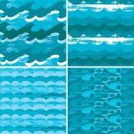 Set of Marine Patterns N2