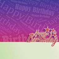 Happy birthday background N7