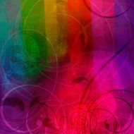 abstract multicolor magical background