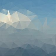 Abstract background with colored triangles