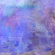 Purple Distressed Painting