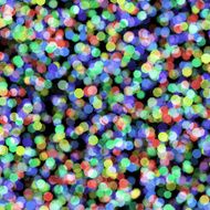 blurred dots on blue background N4