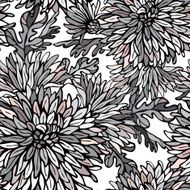 Vector flower pattern N7