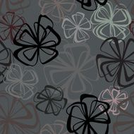 Vector flower pattern N9