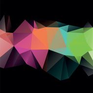 Artistic image of bright colorful abstract art