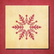 Grunge Vector Christmas Element N2