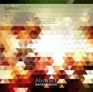 Multicolored mosaic background N126