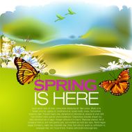 Beautiful Spring background N13