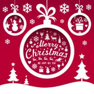 Christmas and New Year&#039;s Greeting Card N13